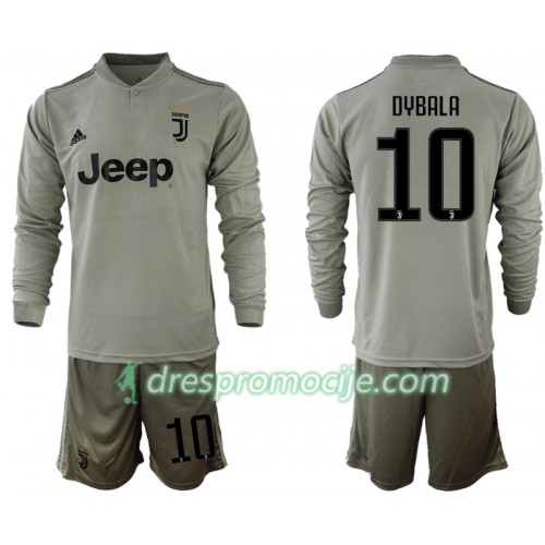 Juventus Dres DYBALA 10 Dječji Gostujući 2018/19 Dugim Rukavima Juventus Dres DYBALA 10 Dječji Gostujući 2018/19 Dugim Rukavima